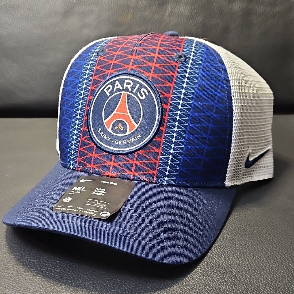 Nike PSG Blue and Red Mesh Cap